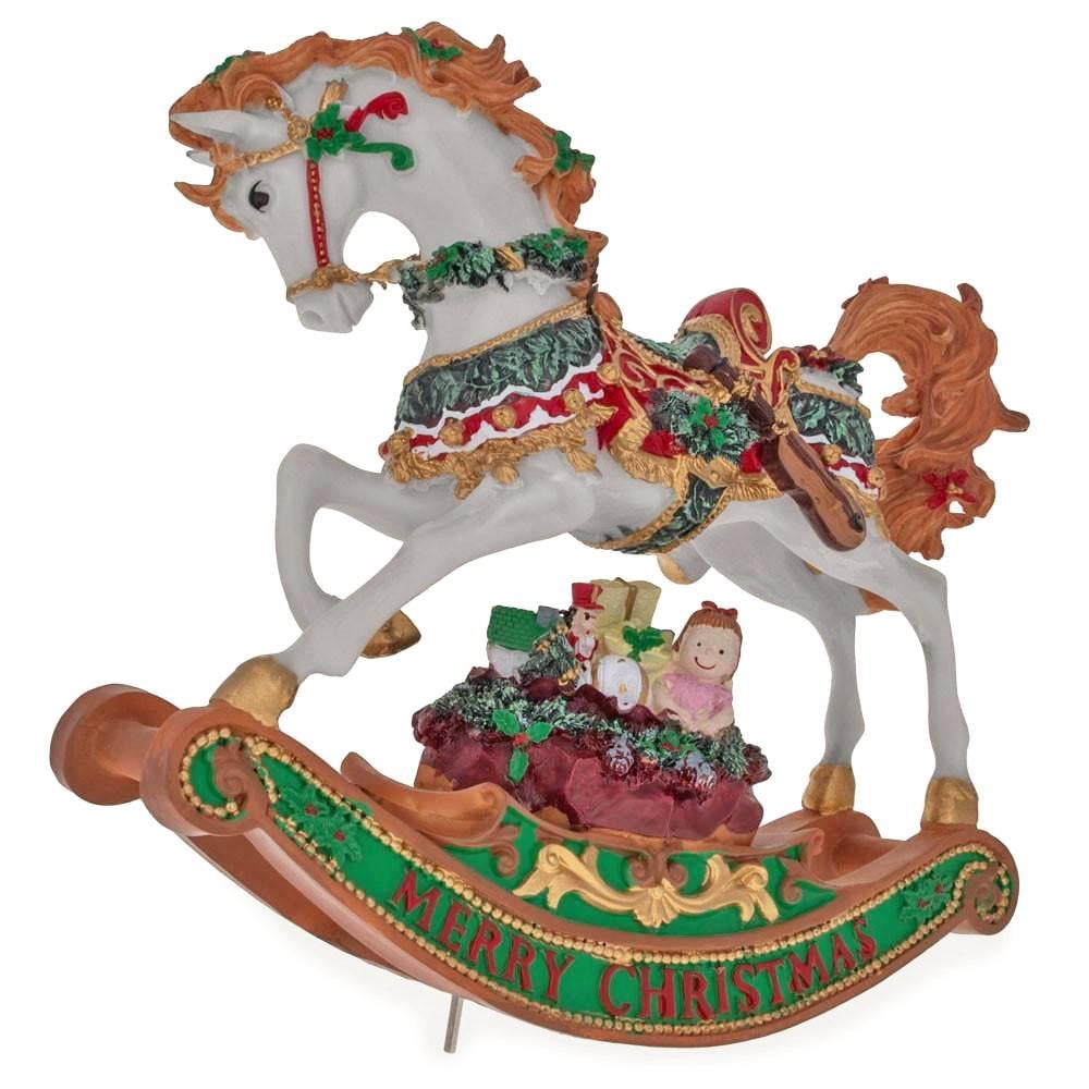 christmas rocking horse