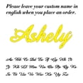 thumbnail image 1 of Custom Name Necklace for Women Personalised Cursive Letter Pendant Stainless Steel Jewelry Men Chain Choker Collar Personalizado, 1 of 5