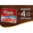 thumbnail image 3 of Royal Strawberry Gelatin Dessert Mix, Sugar Free and Carb Free,0.32 0z (Pack of 12), 3 of 3