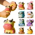 thumbnail image 6 of Pop-Eye Animal Squishy for Adults, Soft TPR Silicone Tactile Gadget, Dinosaur Rabbit Insect Squeeze Accessory, Slow Rebound Desktop Decor, Portable Hand Sensory Office Tool Multi Styles, 6 of 6