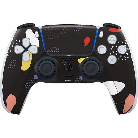 Skinit Polka Dots Dark Color Pop PS5 Controller Skin