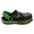 thumbnail image 2 of Monster Jam Boys Grave Digger Slip-On Clogs with Back Strap (Toddler), Green, Size: 11-12, 2 of 7
