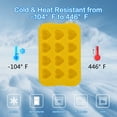 thumbnail image 6 of FNYOXU ICE TRAY, 2pc Ice Cubes Tray - Silicone Easy Release and Flexible 12 Ice Cubes Trays - Flexible Ice Modle Box - and Dishwasher Safe, 6 of 8
