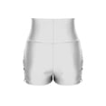 thumbnail image 4 of YHAJDS Swim Shorts Women Solid Color 3 Inseam Side Cut Out Leisure Swim Bottoms, 4 of 5