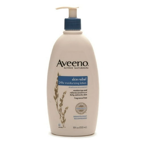 Aveeno Active Naturals Skin Relief Moisturizing Lotion, Fragrance Free - 18 Oz