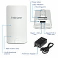 thumbnail image 5 of TRENDnet TEW-840APBO 14 dBi WiFi AC867 Outdoor Directional PoE Access Point, 5 of 8