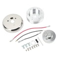 thumbnail image 2 of Steering Wheel Hub Adapter Polished 5 And 6 Hole Strong Bearing Capacity Replacement For Flaming River, 2 of 8