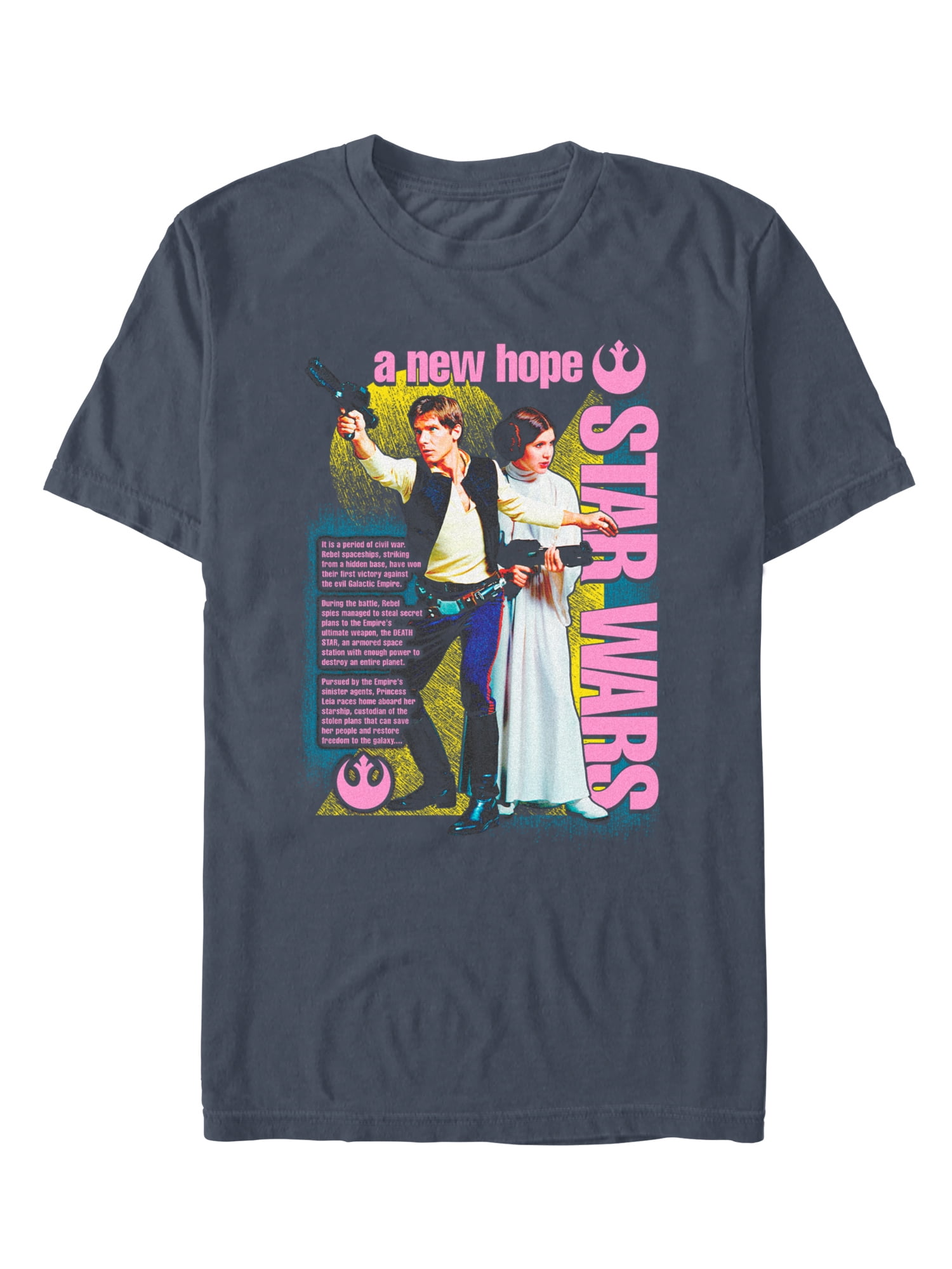 Star Wars, Revenge of the Sith, Men's & Big Men's Graphic T-Shirt, A New Hope, Sizes S-3XL