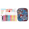thumbnail image 1 of Juego De Ganchillo De 102 Piezas Con Bolsa De Almacenamiento De Doble Capa Kit De Ganchillo De Bricolaje Retro Con Agujas De Tejer Herramientas De Tejer Ergonómicas Para Amantes De Tejer Principiantes Sweethay HA019079-00, 1 of 7