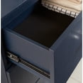 thumbnail image 3 of Modus Furniture Argento Five Drawer Chest in Navy Blue and Burnished Brass (2024), 3 of 5