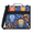 Multicolor 3, variant on Herdesigns Cartoon Owl Zipper Binder 1.5 Inch 3 D-Rings with Shoulder Strap & Handle, Waterproof Spring Flower Binder Organizer Bag for 13 Inch Laptop