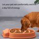 thumbnail image 4 of 1 Uds comederos para perros dispensador de comida para gatos cuenco antiglotón para perros para el hogar al aire libre comida lenta viajes evitar comer en exceso (verde) Sincero Electrónica, 4 of 5