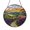 Acrylic 3.5 Inch, variant on Lavender Meadow Landscape Window Hanging – Stained Glass Style