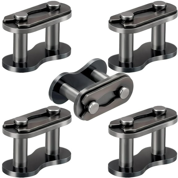 5 Pcs #420 Chain Master Link Roller, Steel Alloy Heavy Duty Connector for Motorcycle 50cc-125cc ATV Quad 4 Wheeler