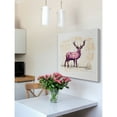 thumbnail image 5 of Marmont Hill "Cerf Rose Creme" by Marie-Eve Pharand Painting Print on Wrapped Canvas, 5 of 5