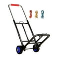 thumbnail image 2 of Chariot à Main Pliable Poignée Ajustable Chariot Pliable Durable Se Replie à Plat pour et Rangement Tuyau Portable28mmroue en Caoutchouc, 2 of 8