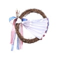 thumbnail image 5 of Patriotic Wreath for Front Door - 4th of July Independence Day Wreaths Bows Flag Decor for Memorial Day Decorations, 5 of 8
