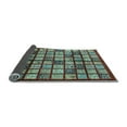 thumbnail image 2 of Ahgly Company Indoor Rectangle Abstract Light Blue Modern Area Rugs, 5' x 7', 2 of 4