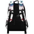 thumbnail image 2 of ALAZA America Butterfly Hearts Stars Backpack Elementary School Bag Bookbag Travel Rucksack, 2 of 7