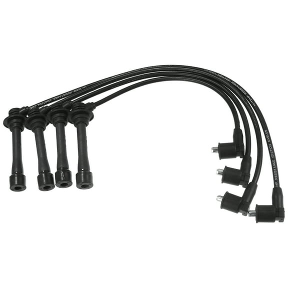 Car Spark Plug Coil Wires 7mm Fit?for Kia Rio 2001-2005 1.5L 1.6L L4 No.0K30F18140/27400-2X140 - Pack of 4