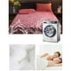 thumbnail image 5 of Cateissary Funda de colchón acolchada de terciopelo de cristal, ropa de cama de Color sólido, cómodas fundas de protección transpirables, Juegos de cama, 5 of 6