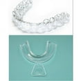 2PC Professional Teeth Mouth Guards Clenching Eliminate Bruxism Moldable Dental Mouthguard For