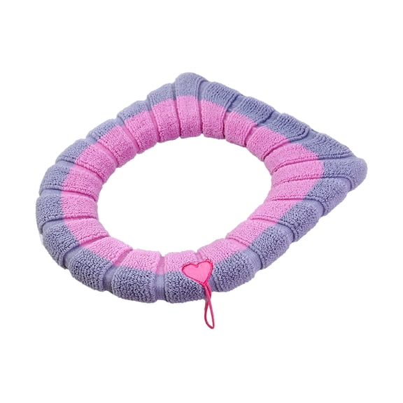 Cififendec Thickened Warmth Retractable Toilet Seat Cushion Suitable for All Oval Toilet Seats Toilet Seat Cover