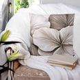 thumbnail image 3 of Pillow Covers 20x20 Set of 2, Modern Flower Throw Pillow Covers Decorative Couch Cushion Cover, Abstract Minimalist Botanical Floral Microfiber Soft Square Pillowcases for Bedroom Living Room Sofa, 3 of 7