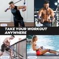thumbnail image 6 of Heavy Resistance Bands for Working Out, Resistance Bands with Handles Weight Exercise Bands for Men Women, Workout Bands with Door Anchor and Ankle Straps Strength Training Equipment, 6 of 8