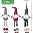 thumbnail image 4 of 3 uds De Nol En Peluche LzGUNGY estatuilla Santa Nisse 55 cm, 4 of 5