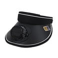 thumbnail image 4 of Sombrero con visera solar y ventilador eléctrico para adultos, sombrero con visera solar de verano Negro, 4 of 9