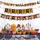 thumbnail image 4 of Decoraciones de fiesta de Halloween, pancarta de cumpleaños aterradora para decoraciones de fiesta de niños de Halloween, 2 piezas, 4 of 5