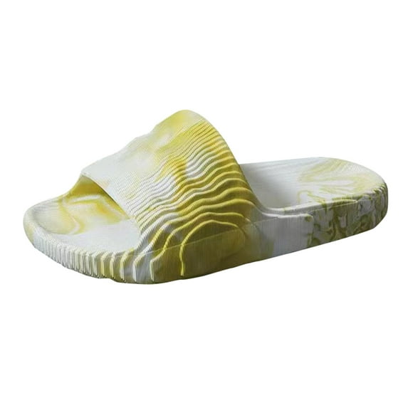 ZTTD Ready Stock Whole Quality New Slippers for Men and Women Comfort Slides MenShower Slide Yellow