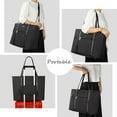 thumbnail image 6 of Laptop Tote Bag for Women 17 Inch, Large Office Work Bag with USB Port and Shoulder Straps, 6 of 7