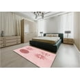 thumbnail image 4 of Ahgly Company Indoor Rectangle Patterned Pastel Red Pink Area Rugs, 2' x 3', 4 of 6