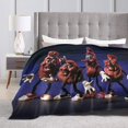 thumbnail image 4 of Throw Blanket Ultra-Soft Micro Fleece Blanket Warm Blanket Perfect for Bed Couch Sofa 50"x40", 4 of 6