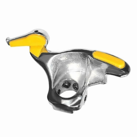 30mm Stainless Steel Duck Head Style Car Tire Changer Tool w/ 6x Protective Pads