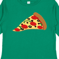 thumbnail image 4 of Inktastic Pizza Slice Boys or Girls Long Sleeve Toddler T-Shirt, 4 of 5