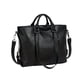 thumbnail image 2 of Bolso tote de trabajo elegante para mujer, con compartimentos, de piel sintética, ideal para la playa o el trabajo. Negro, 2 of 9