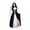 Blue, variant on 2026 Halloween Costume Women's Corset Gothic Dress Suspenders Medieval Dresses Ladies Sleeveless Halloween Costume Victorian Clothes