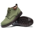 thumbnail image 4 of Men's Fashion Sneakers Chukaa Boots Leather Shoes Lace Up Lightweight Dress Boots Walking Driving Shoes, 4 of 5