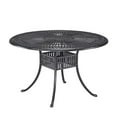 thumbnail image 4 of Homestyles Grenada Aluminum 5 Piece Outdoor Dining Set in Charcoal, 4 of 8