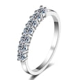 thumbnail image 4 of Anillo de plata esterlina S925 Anillos Mosane para mujer Anillo de moissanita de 70 puntos Anillo de cola, expresión personalizada Diseño de vanguardia, 4 of 5
