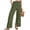 Army Green Linen Pants Women, variant on Pxxlle Linen Pants for Women Plus Size Wide Leg Summer Pant with Pockets Casual Drawstring Elastic Waisted Trousers for Beach Vacation Wine XXXXL