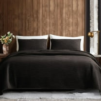 Wonderful Bedding Wood-Grain Velvet 3-Piece Quilt Set