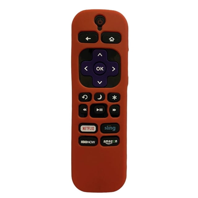 Funda Case para Control Remoto Rok u Stick Insignia Rok u tv y Sharp Rok u tv Rojo Genérica Case para Control Remoto Roku Stick Insignia Roku