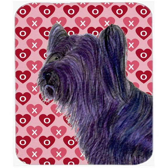 Carolines Treasures Skye Terrier Hearts Love And Valentines Day Mouse Pad