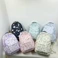 thumbnail image 2 of Mochila Con Estampado De Oso De Dibujos Animados, Estilo Preppy Kawaii, Bolsa Escolar, Mochila De Viaje Casual Para Adolescentes, 2 of 4
