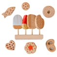 thumbnail image 2 of lionlar Ice Cream Dessert Pretend Role Playset Cookies, 2 of 6