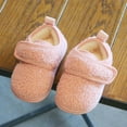 thumbnail image 4 of Kids Boots Winter Girls Soft Sole Indoor Slippers Warm Lined Booties Easy on Design Cozy Home Floor Footwear Kids Boots Girls Pink 15.5, 4 of 4